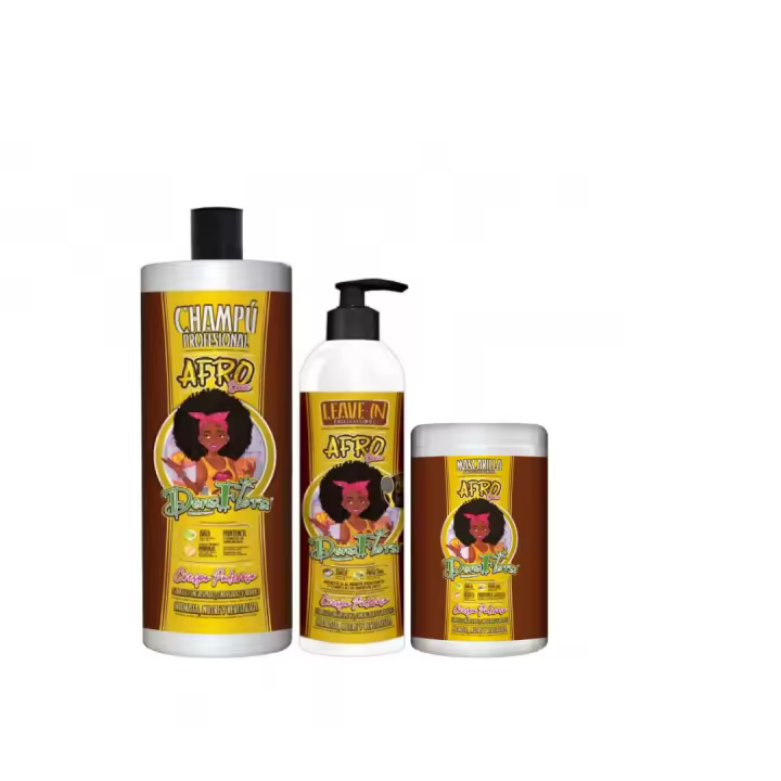 PACK DONA FLORA AFRO BOOM , CHAMPU 1000 ML + MASCARILLA 1000 ML + LEAVE-IN 500 ML - 1