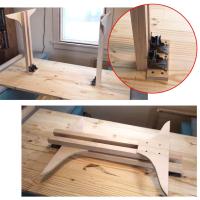 Juego De Patas De Mesa Y Sillas Con Juego De Abrazaderas Plegables Y Auto-Enganchar 90 Grados Herramientas De Hardware Para Muebles - details 7