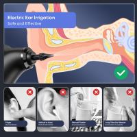 Kit eléctrico para eliminar la cera de los oídos: limpiador de oídos recargable por USB, resistente al agua y apto para ducha, con lavabo para adultos y jóvenes - details 8