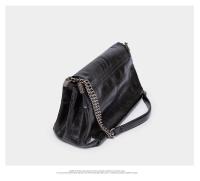 Bolso De Hombro Para Mujer Estilo Rock Negro Nueva Moda Bolso De Mano Con Cadena Monedero Cruzado Single Para Diario - details 21
