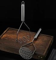 Molinillo De Patatas De Acero Inoxidable Manual Machacadora De Frutas Y Verduras Para Cocina Adecuado Para Niños Gadgets Complementarios - details 4