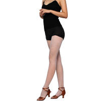 DOIAESKV Medias De Látex Profesionales Para Mujer Medias De Danza Latina Y Ballroom Medias Elásticas De Hilo Duro Stockings Pantimedias - details 15