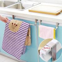 Rack De Toalla De Acero Inoxidable 1PC Soporte Colgante Para Puerta Baño Cocina Armario Herramienta De Almacenamiento Fácil Instalación - details 3