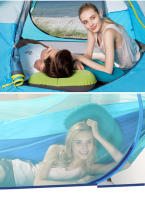 WESTTUNE Almohada Portátil Inflable Ultraligera Para Camping Y Viajes Soporte Para Cuello Y Lumbar Equipo Protector De Descanso Exterior - details 6