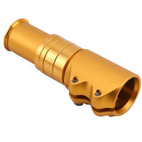 Frenos De Manillar Para Bicicleta De Montaña Extensor De Tubería Del Frente Aluminio Alto Calidad Altura De Manillar De Bicicleta Both Men And Women Silver Golden Blue Red Black - details 14