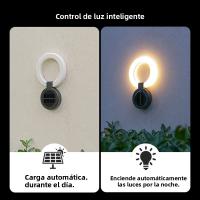 1/4PCS Luces Solares Impermeables Para Exterior Iluminación Atmosférica Luz De Pared Lámpara De Jardín Para Decoración De Balcones Y Jardines - details 4