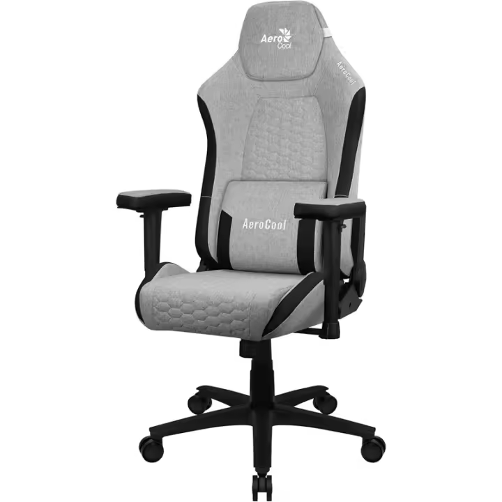 Fotel AEROCOOL CROWN AeroWeave Ash Gris - 1