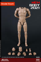 Figura De Acción Masculina COOMODEL MB001 MB002 MB003 MB004 Escala 1:6 Cuerpo Flexible Super 239/261mm Cabeza Escultada Adecuada Para Adultos - details 17