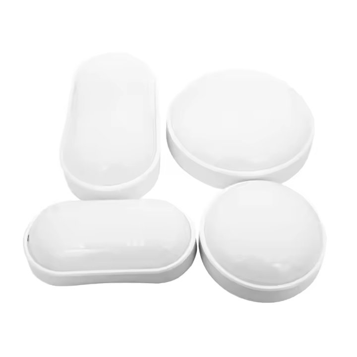 Lámpara De Pared LED Impermeable 16W 20W Redonda / Oval Para Baño Exterior Jardín Instalación Sencilla Fuente De Alimentación AC85-265V - 1