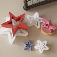 Molde De Estrella De Cinco Puntos En Resina Epoxy 3D Hueca Para Manualidades Y Decoración De Navidad Silicone Molde Para Hacer Regalos DIY - details 2