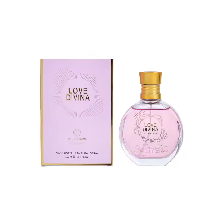 LOVE DIVINA Pour Femme – Perfume para Mujer 100 ml – Fragancia Femenina Elegante y Duradera – Vaporizador Natural - 1
