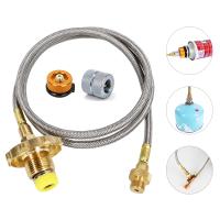 Adaptador De Tanque De Propano Para Estufa De Gas Al Aire Libre Línea De Conexión Para Camping Quemador Adaptador De Camión De Gas LPG Tubo De Conexión - details 0
