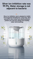 Humidificador USB De Gran Capacidad 4L Doble Nebulización Silencioso Con Luz De Noche 3 Modos Ideal Para Casa/office/dormitorio - details 15
