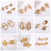 Bolas Redondas Y Planas De Latón Galvanizado En Oro 18K Para Suministros De Joyería DIY Accesorios Para Pulseras Y Collares - details 29