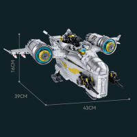 Star Wars Nave Espacial De Construcción Bloques MOC Set De Modelos Técnicos DIY Regalo De Navidad Para Niños Y Adultos Hombres Y Mujeres - details 28