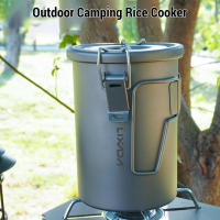 Lixada Sartén De Arroz Multifuncional Para Camping Y Viajes Titanium Resistente Al Desgaste Con Utensilios De Cocina Para 1-2 Personas - details 5
