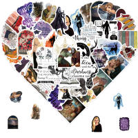 50PCS Pegatinas De Novela Cartoon Throne of Glass Para Laptop Suitcase Skateboard Moto Guitarra Botella Decalcomanía DIY - details 1