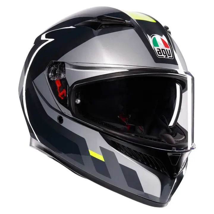 Agv Casco Integral K3 Gris Adulto - 1