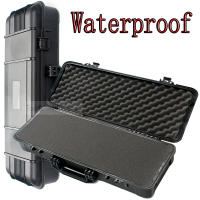 Caja De Almacenamiento Portátil a Prueba De Agua Y Choques Con Espuma Para Instrumentos Y Herramientas Caja De Seguridad Dureza Exterior - details 0