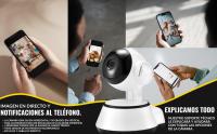 Cámara Vigilancia WiFi Interior- Marca NFMAXONE- Camara IP 1080P de Seguridad con Detección de Movimiento y Visión Nocturna, Camara Vigilancia de Bebé con Audio Bidireccional Compatible iOS Android 2.4 GHz - details 5