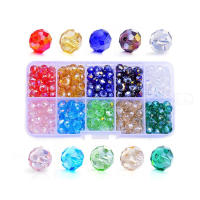 1000Pcs/Box Cristal Rondelle 4mm Austria Vidrio Redondo Muestrador Suelto De Pulseras Accesorios Para Joyería DIY Hilo De Agujas - details 6