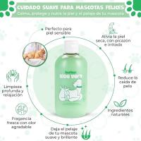 Champú Burbur Aloe Vera – 400 ml | Hidrata, Limpia, da Brillo y Suaviza el Pelaje | Apto para Pieles Sensibles - details 3