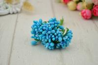 12 Pcs Flores Artificiales De Estambul Para Decoración De Boda DIY Adorno De Coronel Hilo Y Regalo De Caja De Flores Falsas Para Scrapbooking - details 21
