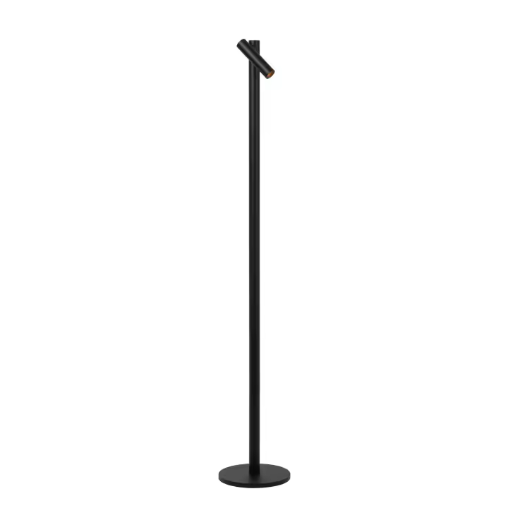 Lucide ANTRIM - Lámpara de lectura Recargable Dentro/Fuera - Batería/acumulador - LED Regul. - 1x2,2W 2700K - IP54 - Con estación de carga inalámbrica - Negro - 1