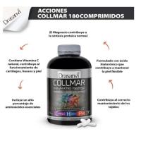 Drasanvi COLLMAR Comprimidos de 180 Unidades - Fórmula con Magnesio - Colágeno Marino Hidrolizado - ácido Hialurónico - Calcio - Vitamina C-Formación de Colágeno - Funcionamiento de Cartílagos - Huesos y Piel - details 4