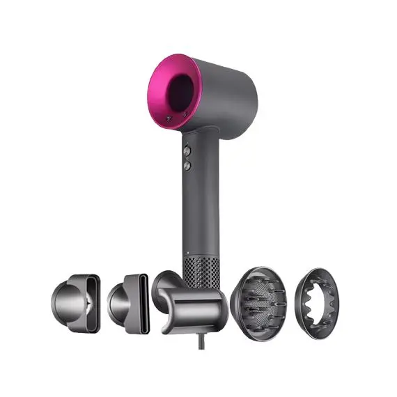 【2025 Version】Secador de Pelo Profesional Ionico con 5 Difusores Incluido, 1600W, con 1.7m de Cable, Secador para Peluqueria, Salon de Estetica, Pequeño Electrodomestico para Belleza. - 1