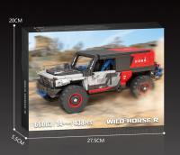 Bloques De Construcción De Coche Rally Off-Road 438PCS SUV De Carreras En La Ciudad Juguetes Educativos DIY Para Niños Regalos De Vacaciones MOC Bloques De Modelado - details 8