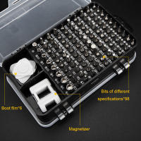 Juego De Destornilladores Multifuncionales 115 En 1 Magnético Herramientas De Reparación Para PC Teléfonos Móviles Relojes Y Hardware - details 17