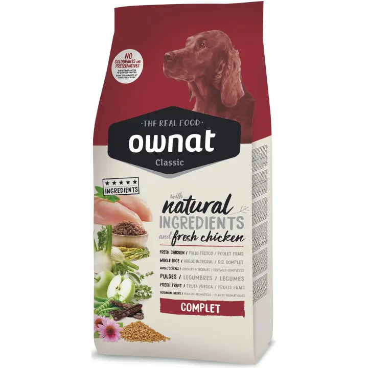 OWNAT Classic Complet pienso para perros 20KG - 1