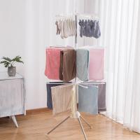 Estante De Secado De Ropa Plegable De 3 Niveles Portátil Para Interior Estructura De Trípode Para Ropa Y Toallas Material De Acero Inoxidable - details 1