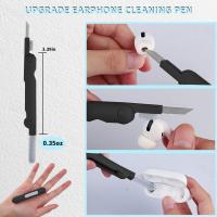 Kit De Limpieza Electrónica Multifuncional 7-en-1 Herramienta Portátil Para Limpieza De Teclado Celular Laptop Auriculares Bluetooth - details 7