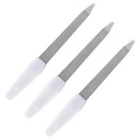 3pcs Archos De Uñas De Acero Inoxidable Antideslizantes Doble Cara Para Mujeres Hombres Y Niñas Regalo Perfecto Para Cuidado De Uñas - details 1