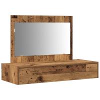 Mesa de tocador colgante vidaXL de madera antigua 100x40x70 cm - details 1