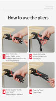 Aguja De Presión Universal Multifuncional Industrial Grado Manual Herramienta De Abrazadera Fija Para Electrónica DIY - details 15