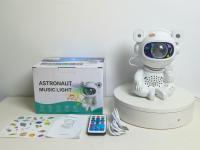 Proyector De Astronauta Y Nebulosa 2024 Con Altavoz Bluetooth Decoración Romántica Para Habitación De Niños Compañero De Noche LED Rectangular - details 4