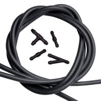 Tubo De Lavadora De Parabrisas Universal 2m Con Conector T Y Recto Para Ventana Frontal Faros Bomba De Coche Piezas De Auto - details 1