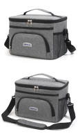 Nueva bolsa de picnic portátil para coche, bolsa de hielo fresco PEVA prensada en caliente, bolsa aislante de un solo hombro a prueba de fugas - details 7
