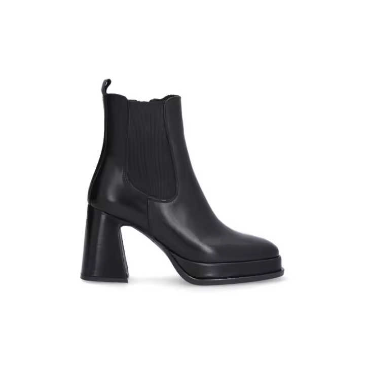botin  con plataforma forrada linea idanna fabricada en españa - 1