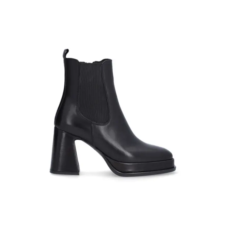 botin  con plataforma forrada linea idanna fabricada en españa - 1