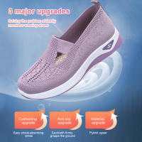 Zapatos De Verano Para Mujer Transpirables De Malla Suela Antideslizante Casual Plataforma Ligera Slip on Para Caminar - details 15
