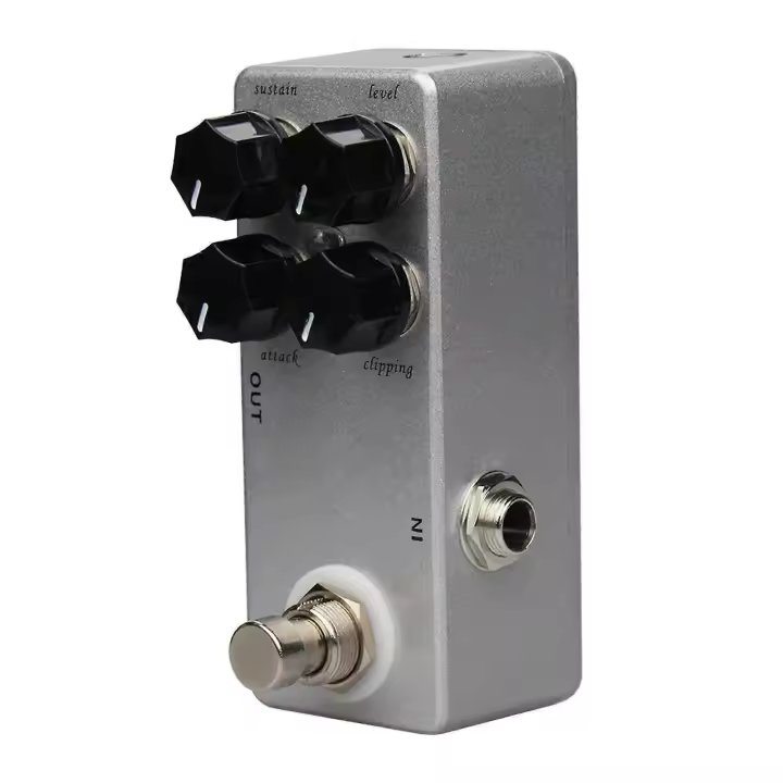 C4 compresor Guitarras Efecto pedal true bypass t9y7 Nuevo KD - 1