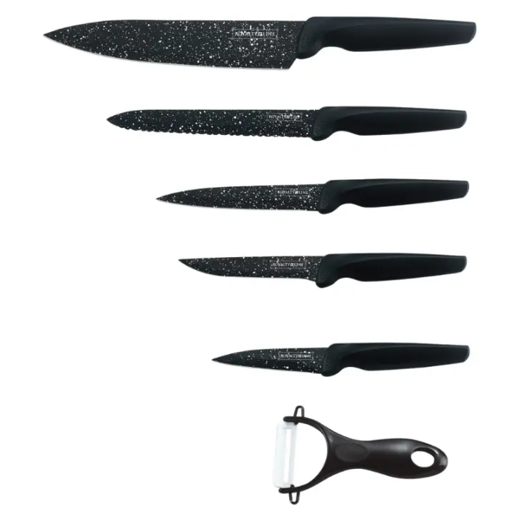 Set de 5 cuchillos revestimiento cerámico RL-MB5B - 1