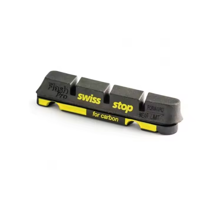 Swiss Stop Kit 4 Zapatas Flash Negro Carbono  SWISSSTOP   de ciclismo para bicicleta - 1