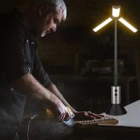 Linterna Plegable De Camping Luz Portátil Telescopio Recargable Por USB Lámpara De Tenda Con Base Para Exteriores Y Aventuras Al Aire Libre - details 8