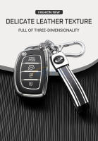 Funda De Llave De Coche TPU Para Hyundai Tucson Santa Fe Rena Sonata Elantra Creta Ix35 Ix45 I10 I30 I40 Accesorios Protector - details 1