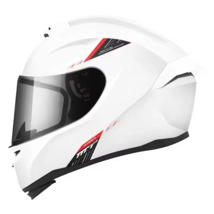 Mt Helmets Casco Integral Hummer Blanco Adulto - 1
